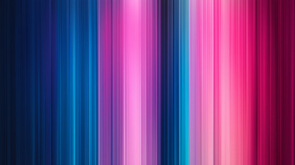 Fototapeta premium Futuristic neon gradient vertical lines abstract background, modern technology and digital light concept