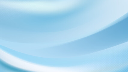 A clean and refreshing abstract background with serene, flowing waves of light sky blue.