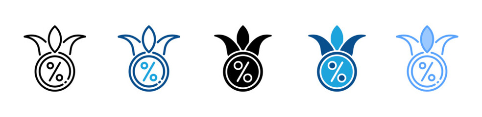 Offer icon sheet multiple style collection