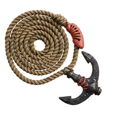 Stylized Maritime Anchor Game-Ready Asset for RPG, Adventure, or Exploration Games