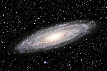 Spiral galaxy in deep space (15)