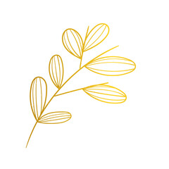 Obraz premium Golden branch