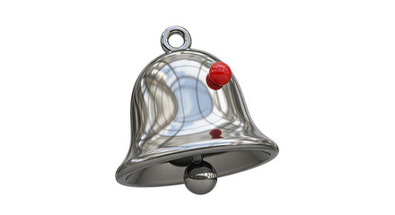 Shiny Notification Bell Icon Isolated Transparent PNG