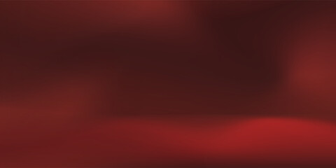 Art & IllustrationRed studio background. Abstract limbo podium studio room. Dark red gradient wall floor and spotlight scene.eps 10