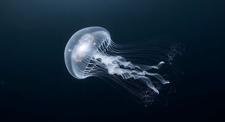 Majestic Jellyfish A Captivating Glimpse into the Depths of the Ocean