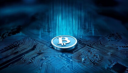 exploring bitcoin technology and its impact on modern finance digital world digital art abstract close up cryptocurrency