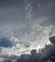clouds in the sky