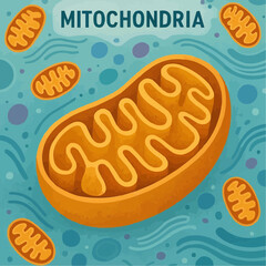 
representation of mitochondria