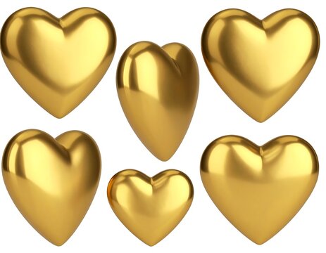 Golden hearts collection - Powered by Adobe