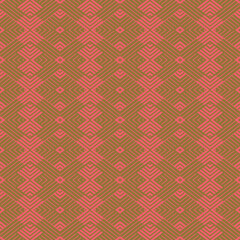 Seamless abstract pattern with geometric shapes best for fabric product.