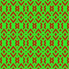 Seamless abstract pattern with geometric shapes best for fabric product.