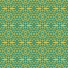 Seamless abstract pattern with geometric shapes best for fabric product.