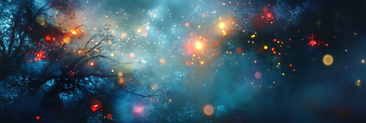 Holiday Illustration – Christmas Tree and Ornaments