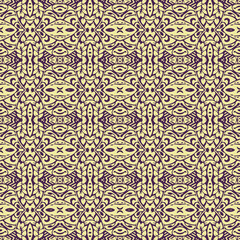 Seamless abstract pattern with geometric shapes best for fabric product.