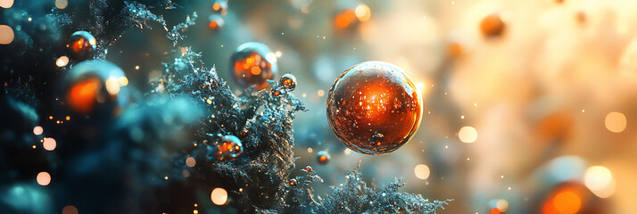 Holiday Illustration – Christmas Tree and Ornaments