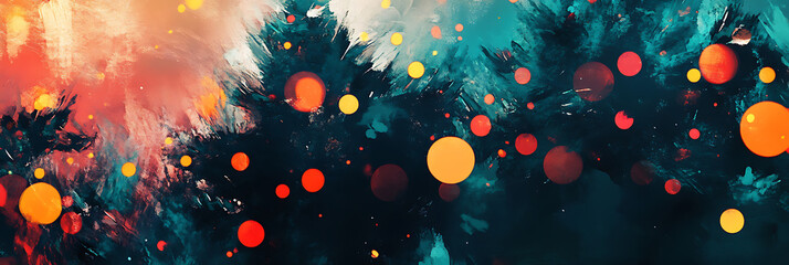 Beautiful Christmas Background for Seasonal Design