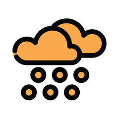 Hail icon design template