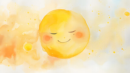 watercolor painting kawaii cute folder