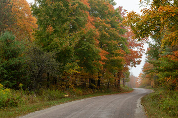 North Frontenac Ontario Canada - Back roads in colour