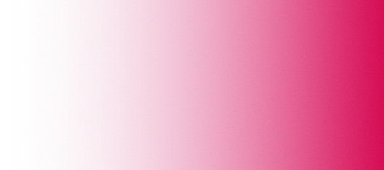 Abstract background featuring a seamless and soft gradient from a deep, rich magenta to a pure, clean white. This gentle color transition creates a modern and minimalist aesthetic