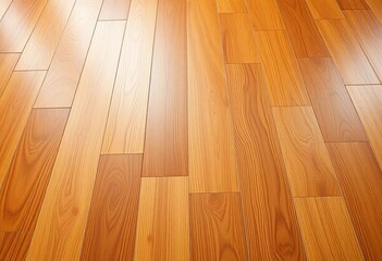 Rich, warm brown hardwood floor, natural wood grain texture, wooden planks, warm
