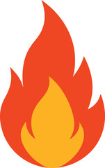 simple bonfire flame 