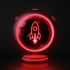 neon sign with neon light