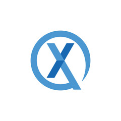 Letter x logo design vector illustration