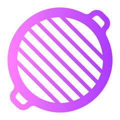 grill gradient icon