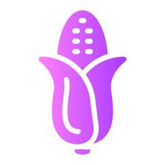 Maize gradient icon