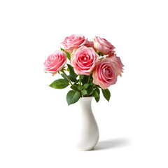 Fototapeta premium vase of rose 4