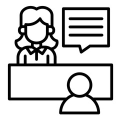 Employee Communication  Icon Set Multiple Style Collection