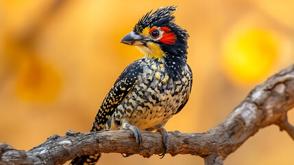 A bird in a natural landscape