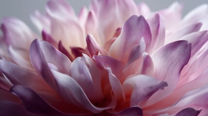 Obraz premium Dahlia Petals Macro Close Up