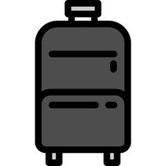 Obraz premium business bag icon vector sign symbol isolated