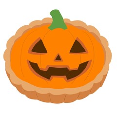 ハロウィンスイーツ（パンプキンタルト）