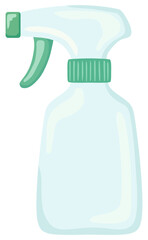 スプレーボトルのイラスト ベクター素材