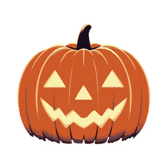 Halloween Pumpkin Jack O Lantern design illustration