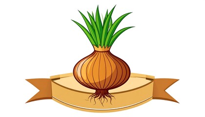 Fresh Organic Onion Vegetable.