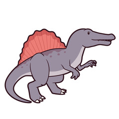 illustration of a spinosaurus ever for children