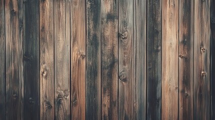 Vintage Distressed Wood Plank Wall Texture Map: Natural Wood Grain with Deep Tones for Home Decor, Advertisement Backgrounds and 3D Modeling Design