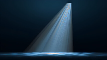 Stage Light. Spotlight Beam illustration Stock Illustration