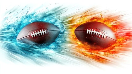 Ice and Fire: A Gridiron Showdown