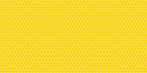abstract yellow honeycomb wave pattern suitable for background.Vector ilustration