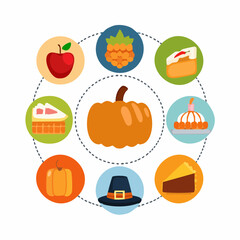 Fall Feast Circle A Celebration of Thanksgiving Treats and Traditions