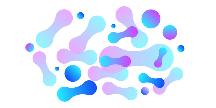 Probiotics bacteria logo. Simple flat style trend modern logotype graphic design isolated on white background. 