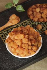 Dried Longan Fruit Yunnan China Traditional Asian Snack Healthy Food Photography