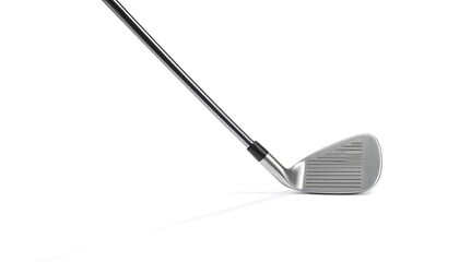 Golf club iron head and shaft