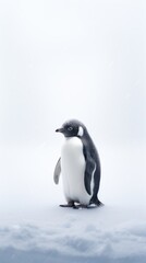 Fototapeta premium A penguin animal bird wildlife.