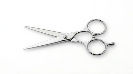 scissors on white background